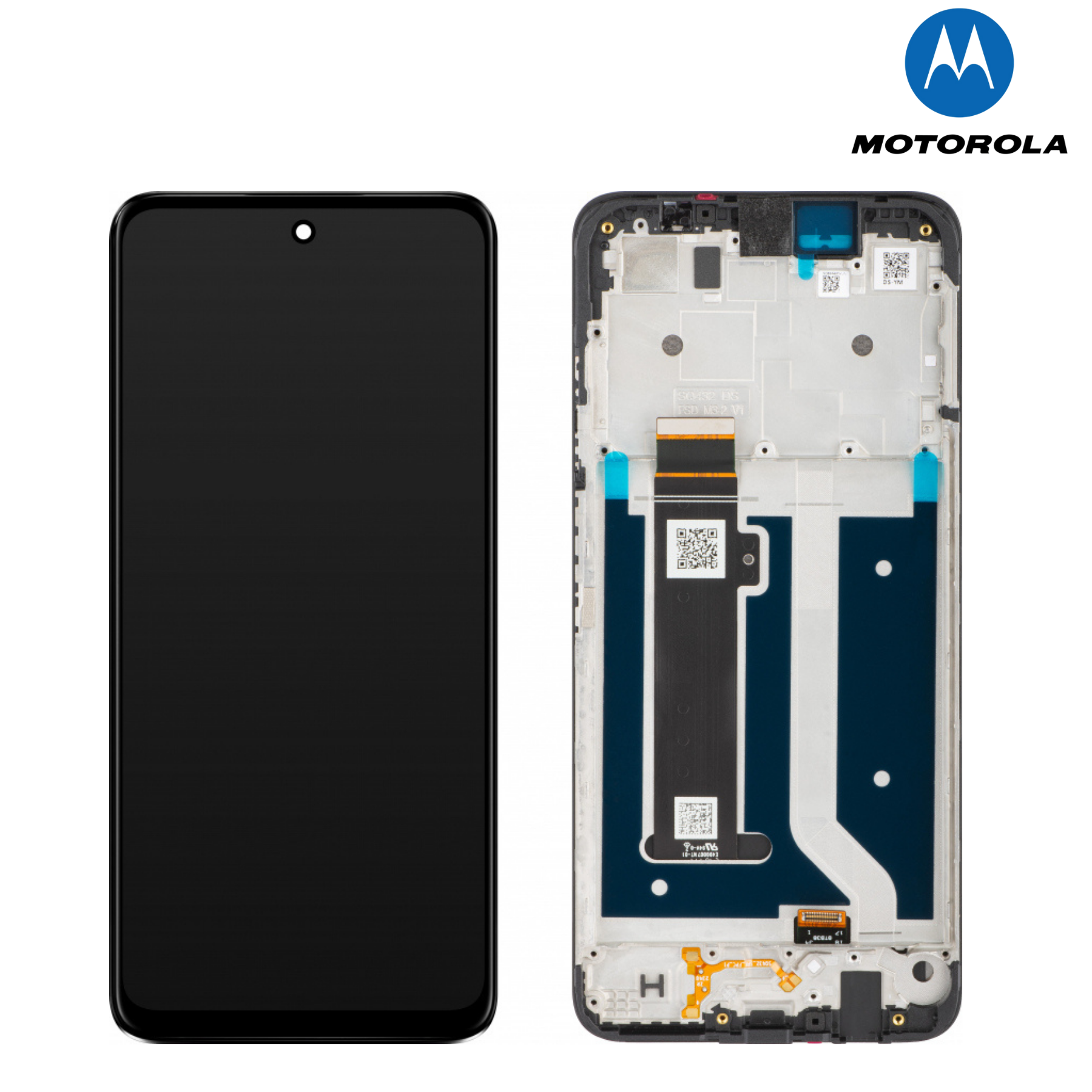 Motorola Moto G73 Black Service Pack LCD